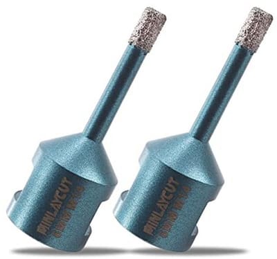 Diamant tegelboor 6 mm - gatenzaag voor porseleinen tegels, keramiek, graniet en marmer - 2 stuks