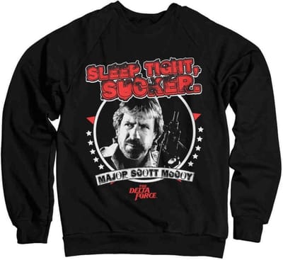 The Delta Force Sweater/trui -S- Sleep Tight, Sucker Zwart