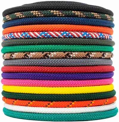 Nylon Touw - Universeel Touw - Klus & Ambacht - Vocht en schimmelbestendig - 1/4 en 3/8 inch - Zilvergrijs
