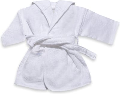 Funnies Badjas Junior Katoen Wit Maat 146/152