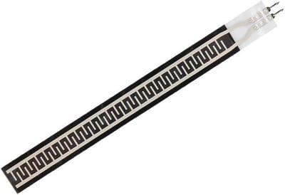 Allecto Plus - Flex Sensor Dunne Filmdruksensor - Krachtgevoelige Weerstand - 20 ℃ ~ 60 ℃ - 500g - 2 zoekwoorden