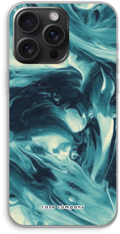 Case Company® - Hoesje geschikt voor iPhone 15 Pro Max hoesje - Dreaming About Whales - Soft Cover Telefoonhoesje - Bescherming aan alle Kanten en Schermrand