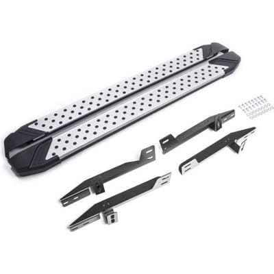 Aluminium treeplanken - JJ-AUTOMOTIVE - Honda CR-V 2006-2012 - 2 stuks - ABE-certificaat - Zwart