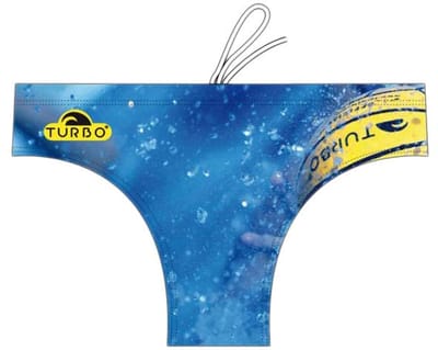 Turbo Action Zwemslip Blauw 5-6 Years Jongen