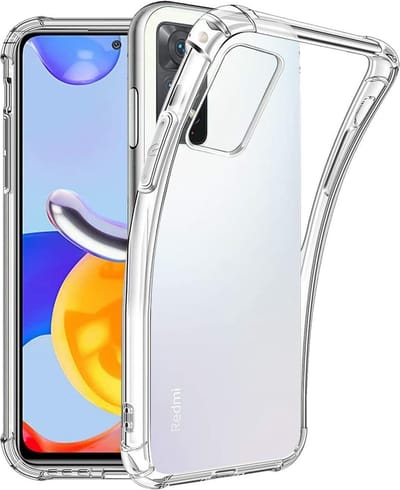 Shockproof Soft TPU hoesje Silicone Case Geschikt voor: Xiaomi Redmi Note 11 Pro 2022 & Redmi Note 11 Pro 5G - Transparant