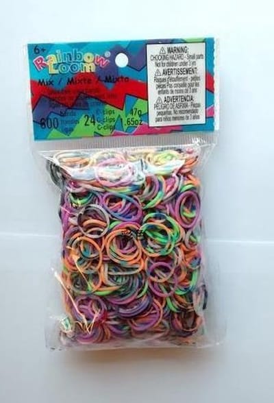 Rainbow Loom mix tie-dye jelly 600 stuks
