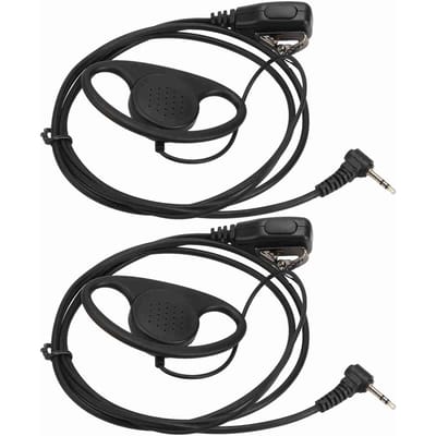 Walkie Talkie Oortje Galvanisatieproces 1 Pin 2.5mm Tweewegradio Headset voor Motorola Walkie