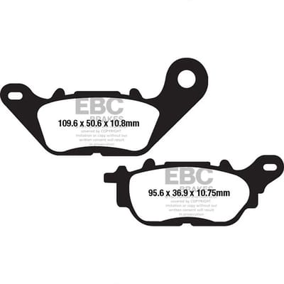 Ebc Fa-series Organic Fa662 Remblokken Zwart