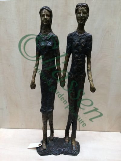 Beeld Brons Modern Koppel | Bronzen Beelden  | Moderne Bronzen Beelden | 1 Jaar Garantie