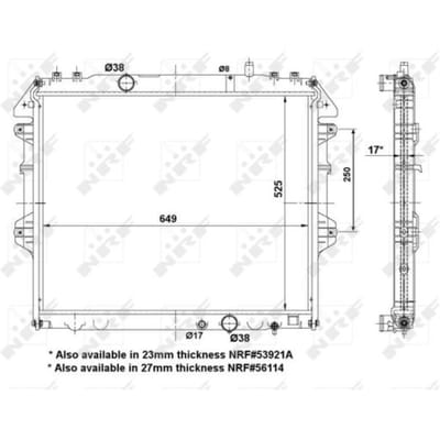 Radiator NRF 53921
