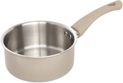 5Five steelpan Paris - D16 cm - RVS - aluminium - beige/zilver - pannen - alle warmtebronnen