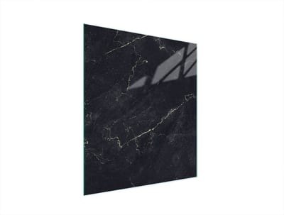 TMK ArtDeko Serie - Glazen Snijplank - 45x52 cm - Marmer - Beschermend Paneel