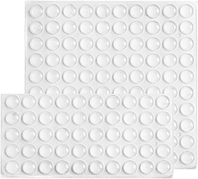 Rubberen Pads - Zelfklevend - Meubels Beschermen - Onzichtbaar Ontwerp - 8 x 3 mm - Transparant