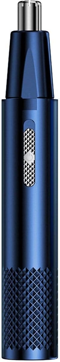 Elektrische Neushaartrimmer - Oplaadbare Trimmer - Persoonlijke Verzorging - 2-in-1 Functionaliteit - 15 x 1 x 1 cm - Zilver