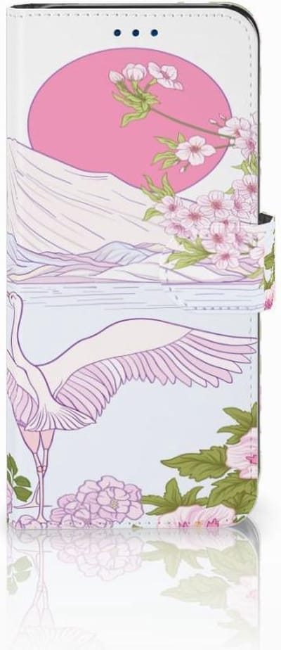 Samsung Galaxy S8 Telefoonhoesje met Pasjes Bird Standing