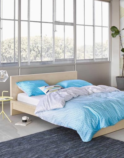 ESPRIT Hilo - Dekbedovertrek - Tweepersoons - 200x200/220 cm - Blue