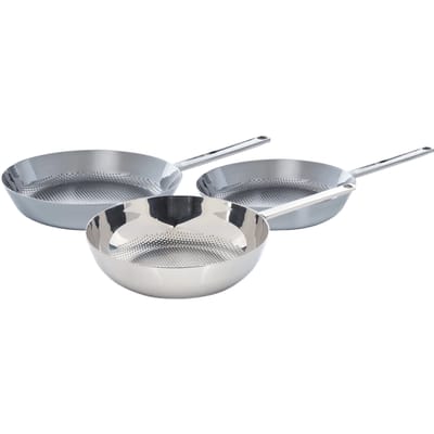 BK Conical Koekenpannenset 24 + 28 cm + Wokpan 30 cm