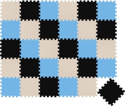 Van dag Één: 27-delige Baby Puzzel Speelmat - 30x30 EVA Schuim Kruipmat Vloermat Speeltapijt Kind