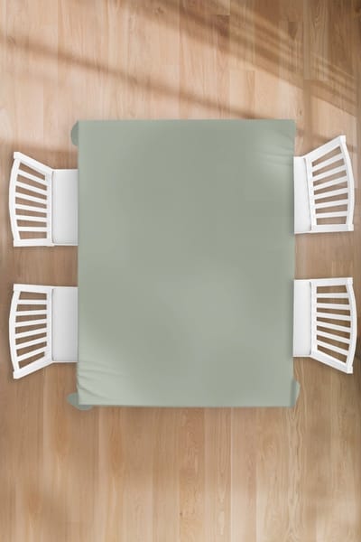 Tafelkleed - Tafellaken - 130x170 cm - Mintgroen - Effen kleur - Binnen en Buiten