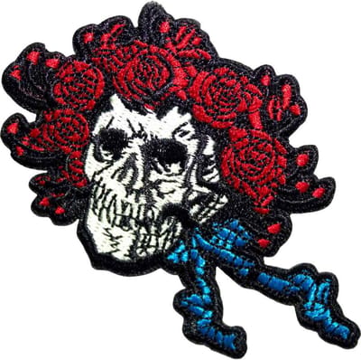 Grateful Dead - Bertha Skull Small Patch - Multicolours