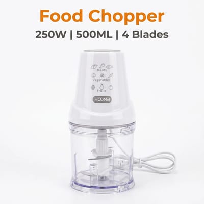 Elektrische voedselhakselaar 300W, hoge vermogen, 2L capaciteit, roestvrij staal, keukenmolen, geschikt voor knoflook, vlees, groenten en gedroogd fruit