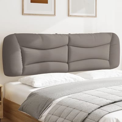 vidaXL - Hoofdbordkussen - "Hvar" - 180 - cm - stof - taupe