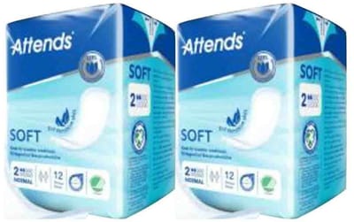 Attends Soft Normal 2 - 2 x 12 stuks - Voordeelverpakking