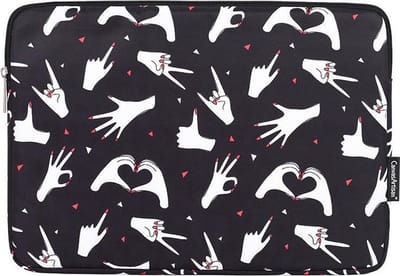 Laptophoes 13.3 Inch GV– Laptop Sleeve – Love & Peace