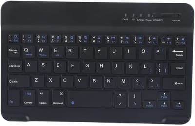 Dailygoods - Draadloos Keyboard - Aluminium - Ultra-slim - Voor Laptop en Desktop - 7-8 Inch