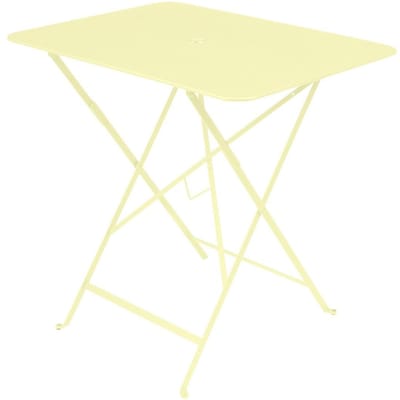 Fermob BISTRO klaptafel rechthoekig - A6 citroensorbet - 77 x 57 cm