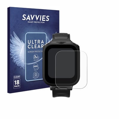 Savvies - Screenprotector voor Insta360 GPS preview remote Built-In Mic - Folie Beschermfolie transparant 18 Stuks