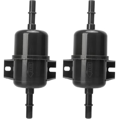 Lot de 2 filtres à carburant en ligne AM117584 de remplacement pour tondeuses à gazon et tracteurs de jardin John Deere 425 445 455