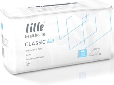 Incontinentie bedonderleggers - Wegwerp - Lille Classic Bed onderlegger Extra - 60x90cm - 35stuks