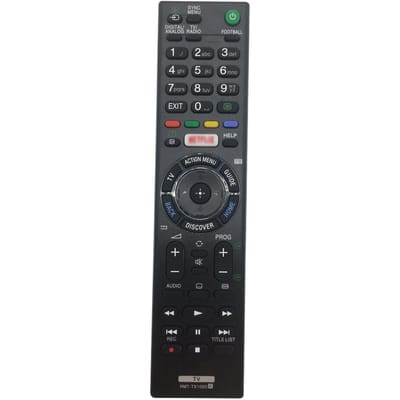 Télécommande de remplacement intelligente pour SONY TV, télécommande de télévision de taille Portable, facile à saisir, noire noir
