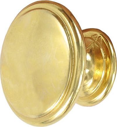 TQ4U meubelknop Zamac Ø 40mm | GEPOLIJST ZAMAC