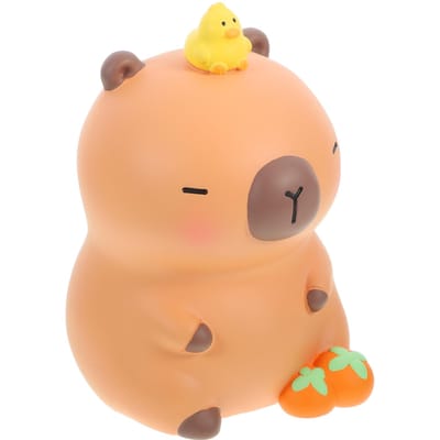 Capibara Spaarpot Voor Contant Geld Vinyl Meisjes Munt Spaarpot Houder Versiering Huishouden Lieflijk Geld Creatief Dier beige
