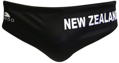 Turbo New Zealand Zwemslip Zwart XL Man