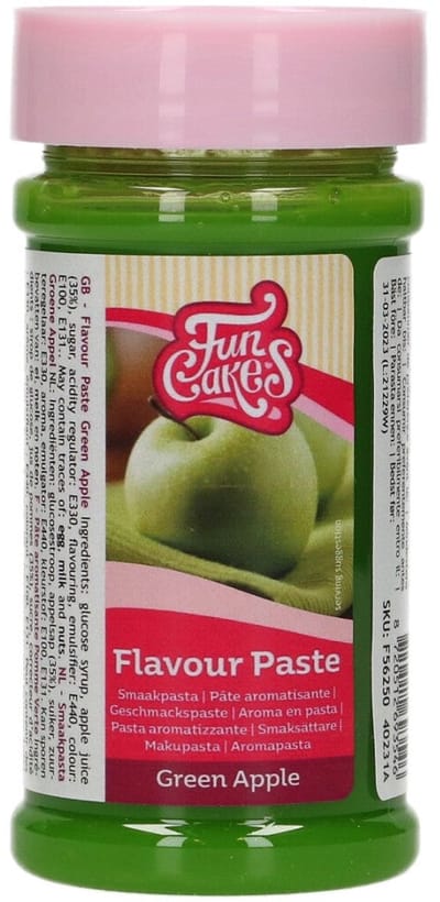 FunCakes Smaakpasta - Aroma - Groene Appel - 120g