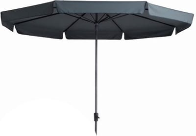 Madison parasol Syros round Ø350cm Grijs