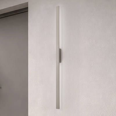 Nowodvorski Lighting LED wandlamp Demi L, zand, aluminium, hoogte 144 cm, IP54