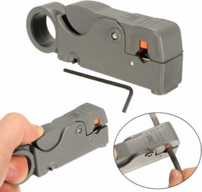 Blueqon Coax kabel stripper model 332