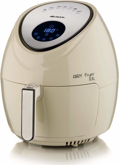 ARIETE 4618/02 Air Fryer XXL Heteluchtfriteuse - 1800W - 5,5 liter - Digital Touchscreen - 7 Automatische Programma's- Beige