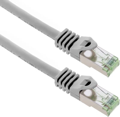 Cat ethernet-netwerkkabel. 8.1 S/FTP 0.25 m Grijs