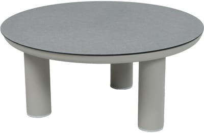 Loungetafel Porto 80øcm | Naturel & Ceramic Brono