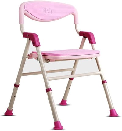 Douchestoel - Badkruk - Veilig Douchen - Antislip Zuignappen - 200KG Draagvermogen - Wit