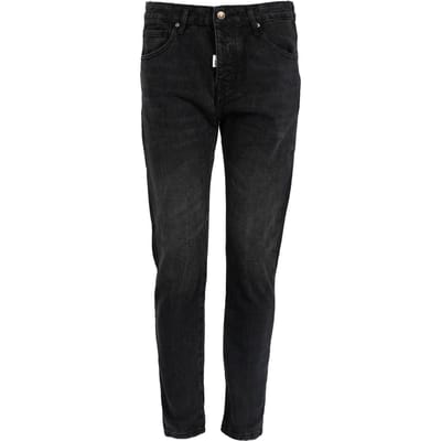 Takeshy Kurosawa Jeans Slim Cropped Mannen zwart