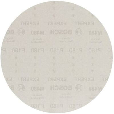 Bosch Accessories EXPERT M480 2608900711 Schuurnet voor wand- en plafondschuurmachine Ongeperforeerd Korrelgrootte (num) 180 (Ø) 225 mm 25 stuk(s)