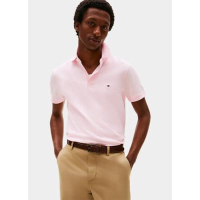 Tommy Hilfiger Polo korte mouw 1985 slim polo mw0mw17771/tpb