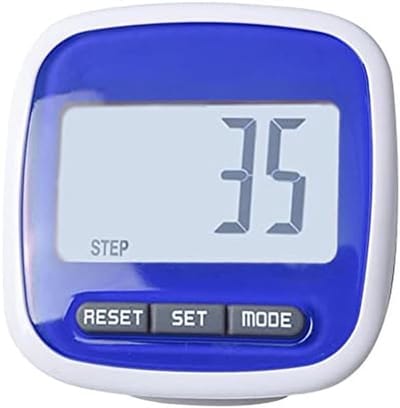 Stappenteller - Stap teller - Fitness bijhouden - 3D Sensor - 6 x 6 x 4 cm - Blauw