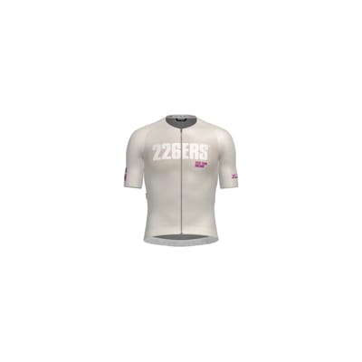 226ers Cx Pro 4.0 Korte Mouw Wielertrui Beige XL Man,Vrouw